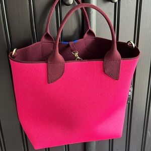 Rothy's Pink Tote Bag, Lightweight Petite Tote, discontinued size.